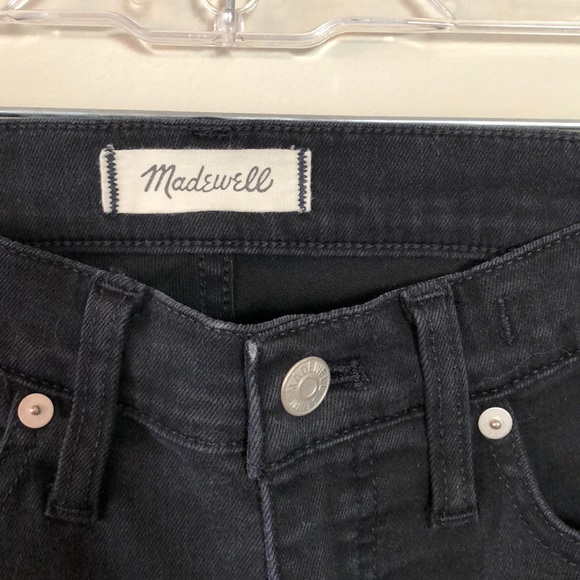 Madewell Women’s Black Jean 9” High Rise Skinny - Picture 2 of 4